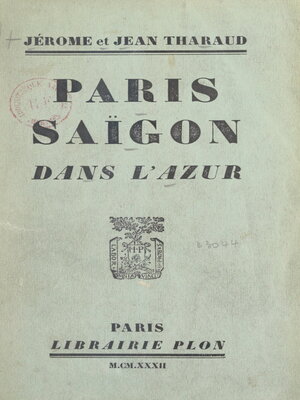 cover image of Paris Saïgon dans l'azur